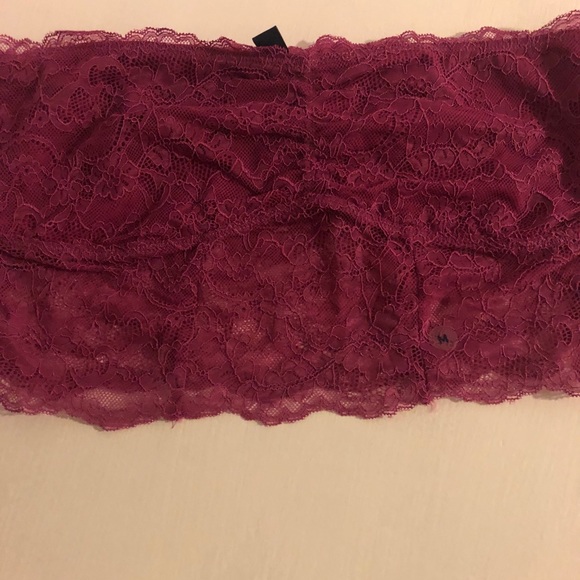 American Eagle Outfitters Lacey bandeau S M - Picture 1 of 6